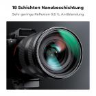 18 Nanobeschichtungen auf der Oberfläche des Slim MC UV Schutzfilters Nano-Klear