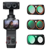 K&F CONCEPT Black Diffusion 1/4 Filter Kit Compatible with Insta360 Luna Ultra, Black-Mist 1/4 Filter with Magnetic Mount, Creates a Cinematic Soft Glow and Atmospheric Mood