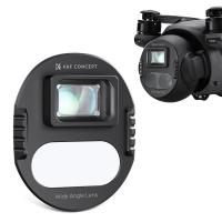 Objectif grand angle K&F CONCEPT compatible avec la caméra du drone DJI Mavic 4 Pro, champ de vision de 108°, capture de vastes paysages, verre optique HD multicouches