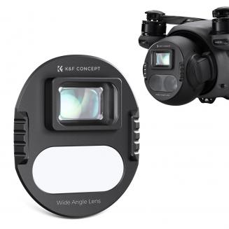 K&F CONCEPT Vidvinkelobjektiv Kompatibelt med DJI Mavic 4 Pro Drone Kameraobjektivtilbehør, 108° Skydebane, Optager Vidtstrakte Landskaber, Multicoated HD Optisk Glas