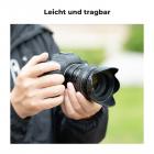 58mm Gegenlichtblende mit Gewinde Einschraub kann für die Außenfotografie objektivschutzen