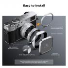 Paraluce + copriobiettivo Fuji X100 compatibile con Fuji X100, X100F, X100S, X100T, X100V, X100VI