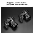 K&F Concept Canon EW53 Bajonetthuva med EnDammsugarduk *1,Lämplig för EF-M 15-45 mm f/3.5-6.3 IS STM; RF-S 18-45 mm f/4,5-6,3 IS STM och andra Objektiv