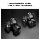 K&F Concept Canon ES68 II Bajonettkåpa med EnDammsugarduk *1 för Canon EF 50mm f/ 1.8STM-Objektiv