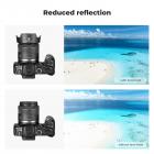 K&F Concept Canon EW63C Bajonetthuva, med EnDammsugarduk *1,Lämplig för RF 24-50mm f/4.5-6.3 IS STM; EF-S 18-55 mm f/3,5-5,6 IS STM; EF-S 18-55mm f/4-5.6 IS STM och andra Objektiv