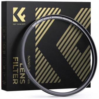 Anel de Base Magnética Vazia de 72mm (Funciona SOMENTE com o Sistema de Troca Rápida Magnética K&F Concept)