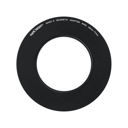 49 mm-77 mm magnetisk linsefilteradapterring