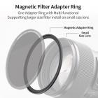 67 mm-77 mm magnetisk linsefilteradapterring