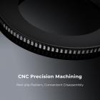 62-77 mm messing filteradapterring, step-up ring kompatibel med alle 62 mm kameralinser og 77 mm filtre