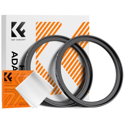 62-67 mm Filter Adapterring Set van 2 met Reinigingsdoekje