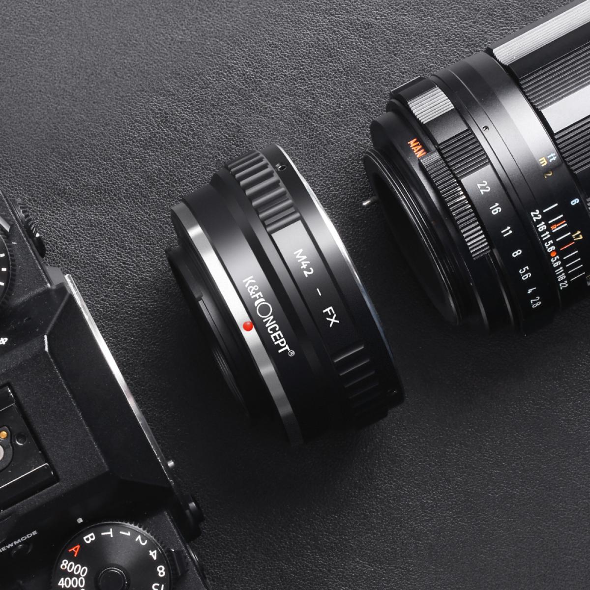K&F Concept M42 to Fujifilm FX Mount Adapter Ring