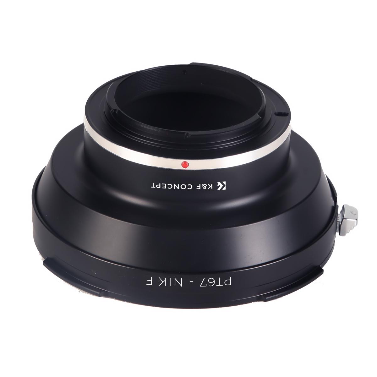 PENTAX67-AI Lens Adapter Handmatige Focus Compatibele Pentax 67 Lenzen voor Nikon F Camera Lichaam