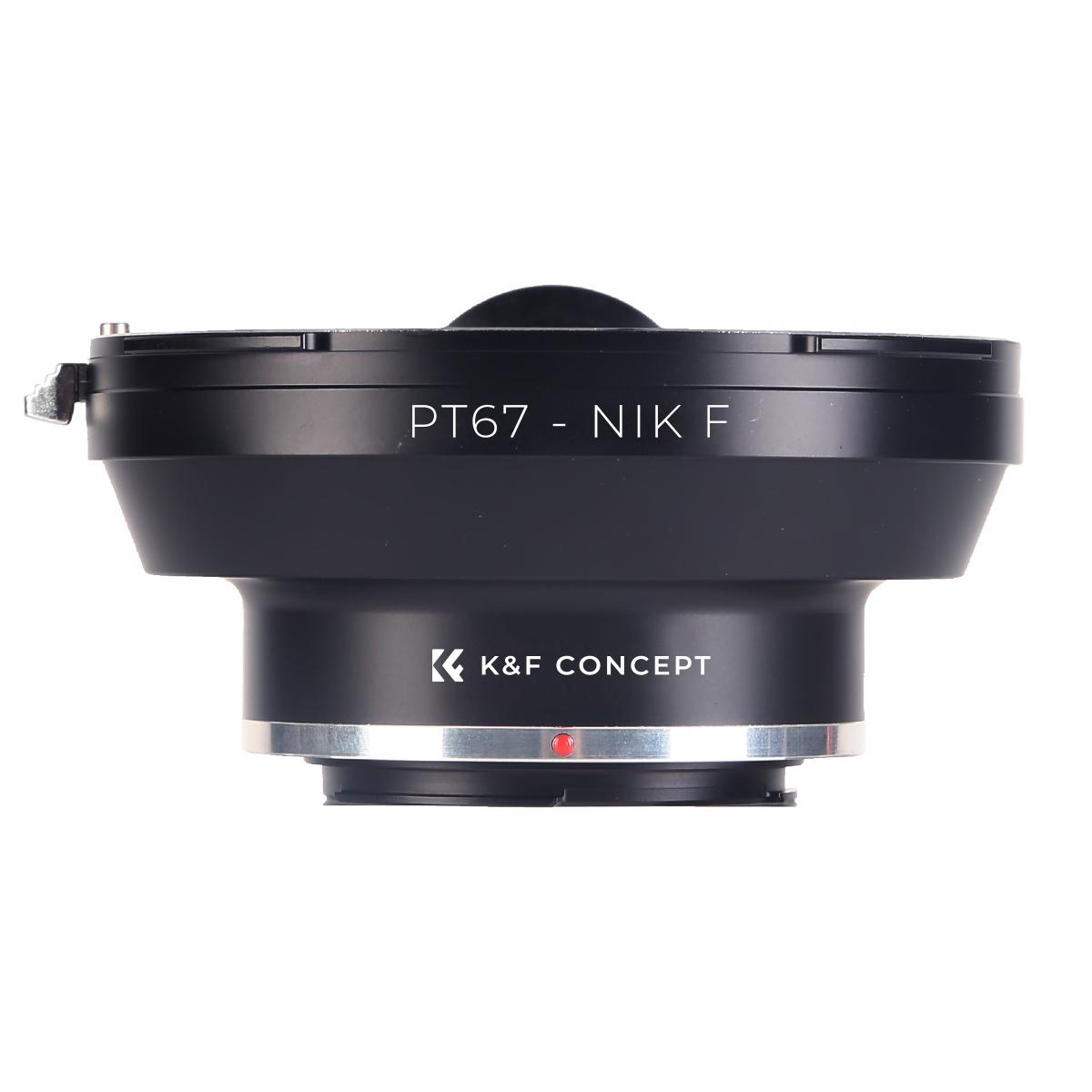 PENTAX67-AI Lens Adapter Handmatige Focus Compatibele Pentax 67 Lenzen voor Nikon F Camera Lichaam