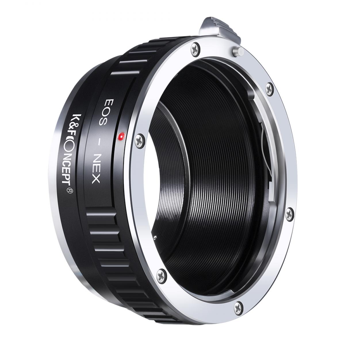 EOS-NEX Lens Adapter Handmatige Focus Compatibele Canon EOS EF Lenzen voor Sony E Camera Lichaam