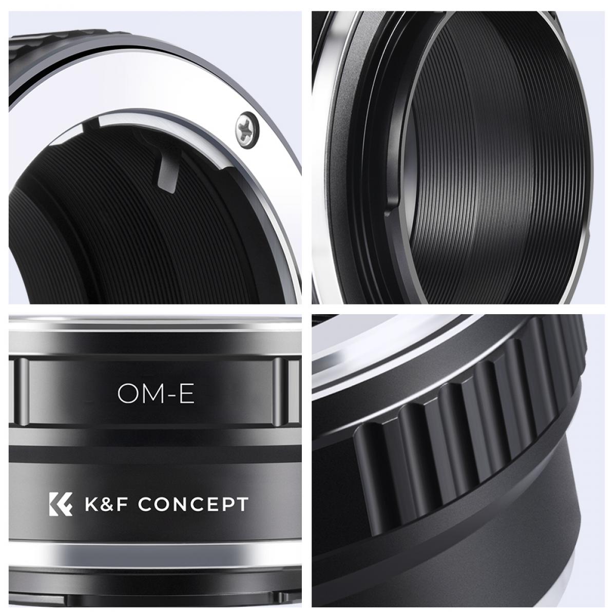 OM-NEX 1 Lens Adapter Handmatige Focus Compatibele Olympus OM Lenzen voor Sony E Camera Lichaam