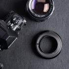 M42 objektiv til Micro 4/3 objektivadapter, M42 skruemontering til Micro Four Thirds M43 MFT passer til Olympus PE, Panasonic Lumix