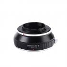 Canon EF -objektiivit Nikon 1 -objektiivikiinnityssovittimeen K&F Concept M12201 -objektiivisovitin
