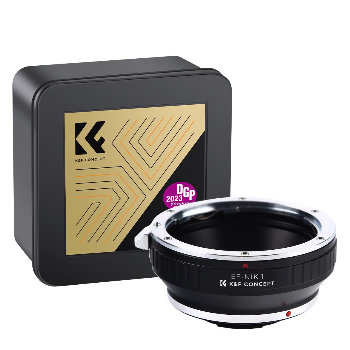 EOS-Nikon1 Lens Adapter Handmatige Focus Compatibele Canon EF DSLR Lenzen voor Nikon 1 Camera Lichaam