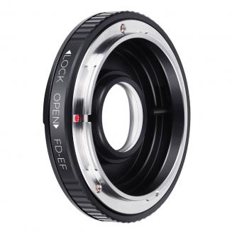 Canon FD-objektiver til Canon EOS EF-adapter med optisk glas K&F Concept M13131