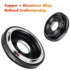 Canon FD-objektiver til Canon EOS EF-adapter med optisk glas K&F Concept M13131