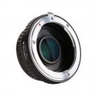 Nikon F Linser til Pentax K Kamera Adapter med optisk glas