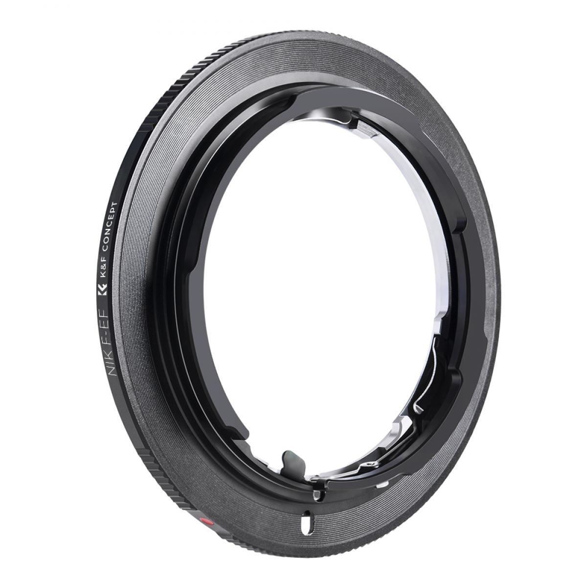 AI-EOS Lens Adapter Handmatige Focus Compatibele Nikon F Lenzen voor Canon EOS Camera Lichaam