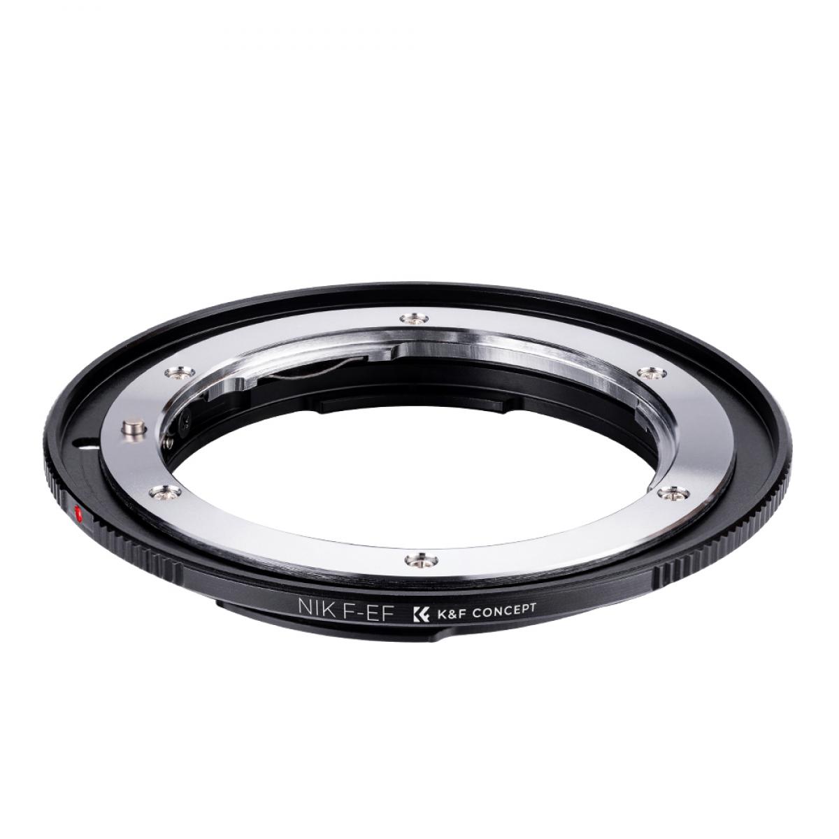 AI-EOS Lens Adapter Handmatige Focus Compatibele Nikon F Lenzen voor Canon EOS Camera Lichaam