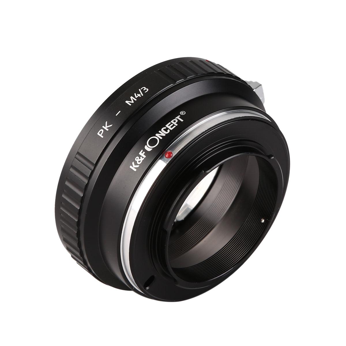 PK-M4/3 Lens Adapter Handmatige Focus Compatibele Pentax K Lenzen voor M43 MFT Camera Lichaam