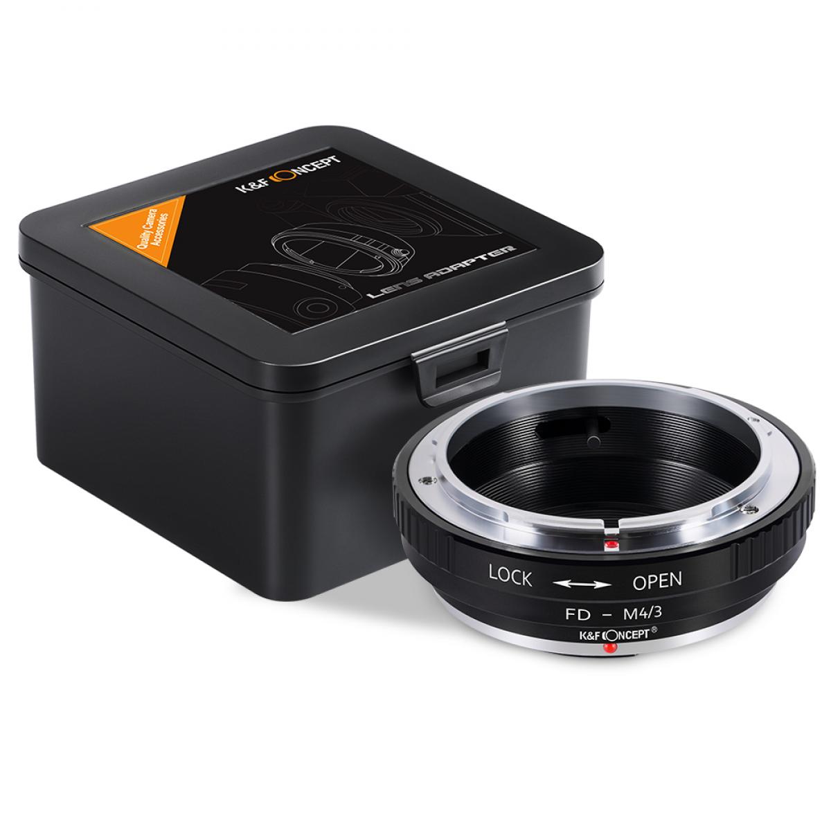 FD-M4/3 Lens Adapter Handmatige Focus Compatibele Canon FD Lenzen voor M43 MFT Camera Lichaam
