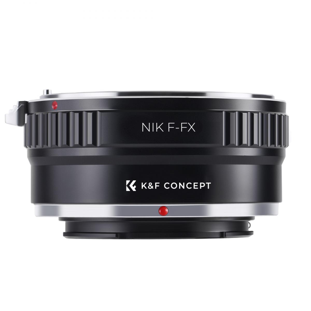 K&F Concept NIK Mount Lens to Fujifilm FX Mount Camera Adapter