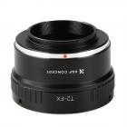 T2 Mount Linser til Fuji X Mount Kamera Adapter