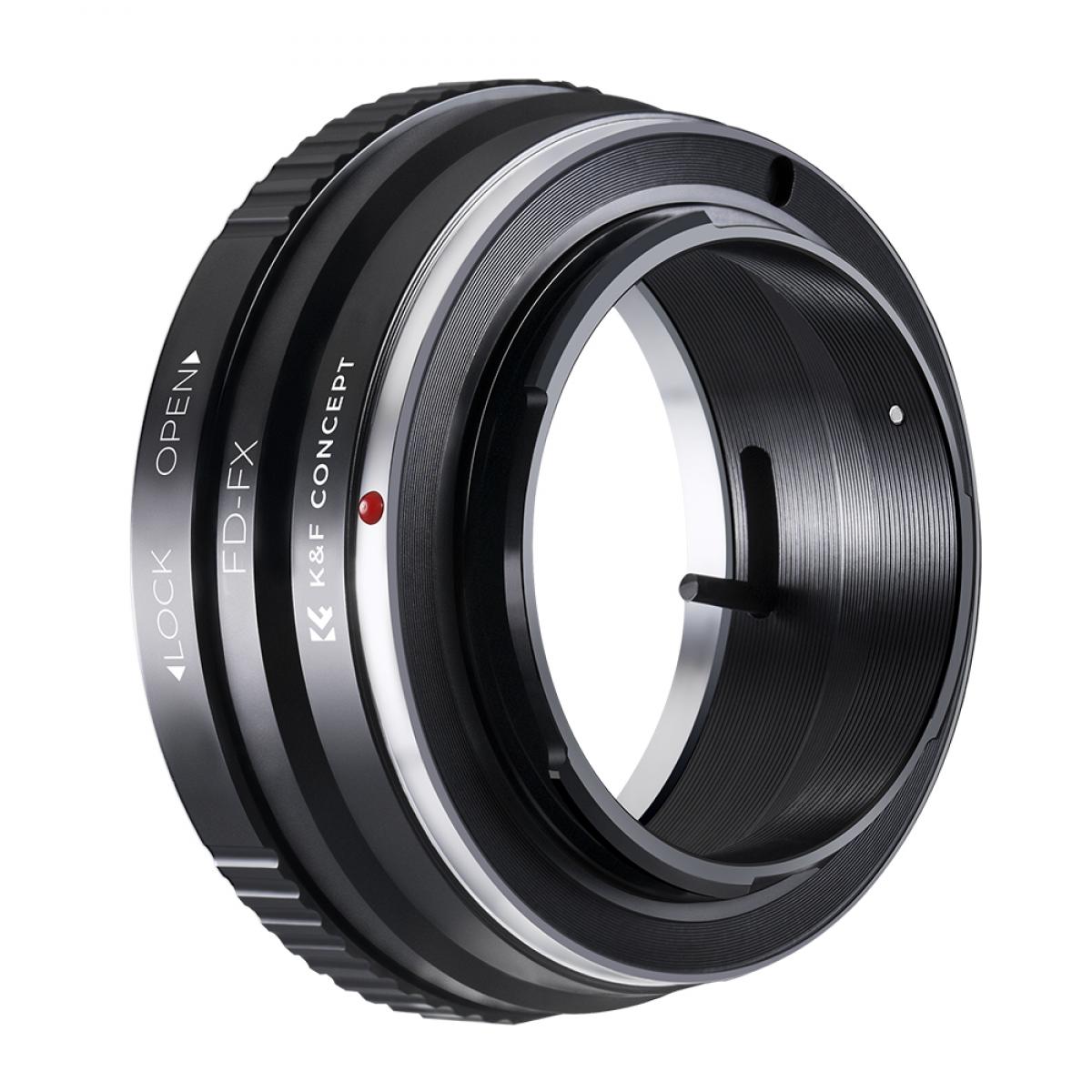 Canon FD Lens to Fujifilm FX Mount Mirrorless Camera Adapter K&F Concept Lens Mount Adapter