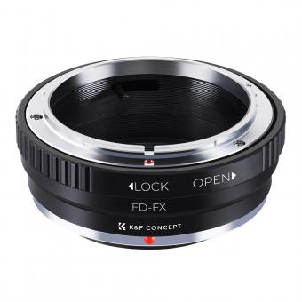 K&F Concept M13111 Bague Adaptation Objectif Canon FD vers Fuji X Mount Appareil Photo
