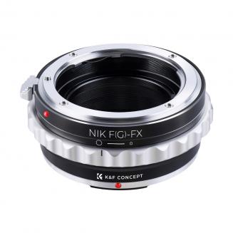 Bague d'Adaptation pour Objectif Nikon G/F/AI/AIS/D vers Fuji X Mount Appareil Photo