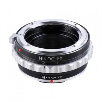 Bague d'Adaptation pour Objectif Nikon G/F/AI/AIS/D vers Fuji X Mount Appareil Photo