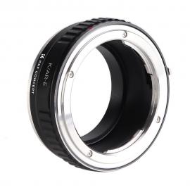 Konica AR Objektiv på Sony E Mount Kamera Adapter