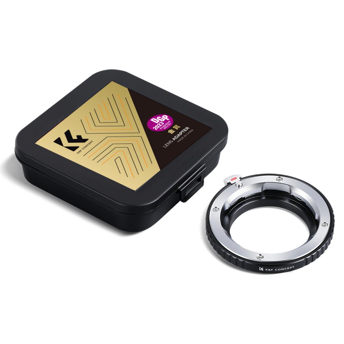 Leica M Lens to M43 MFT Camera's met Lensvatting - K&F Adapter M20121