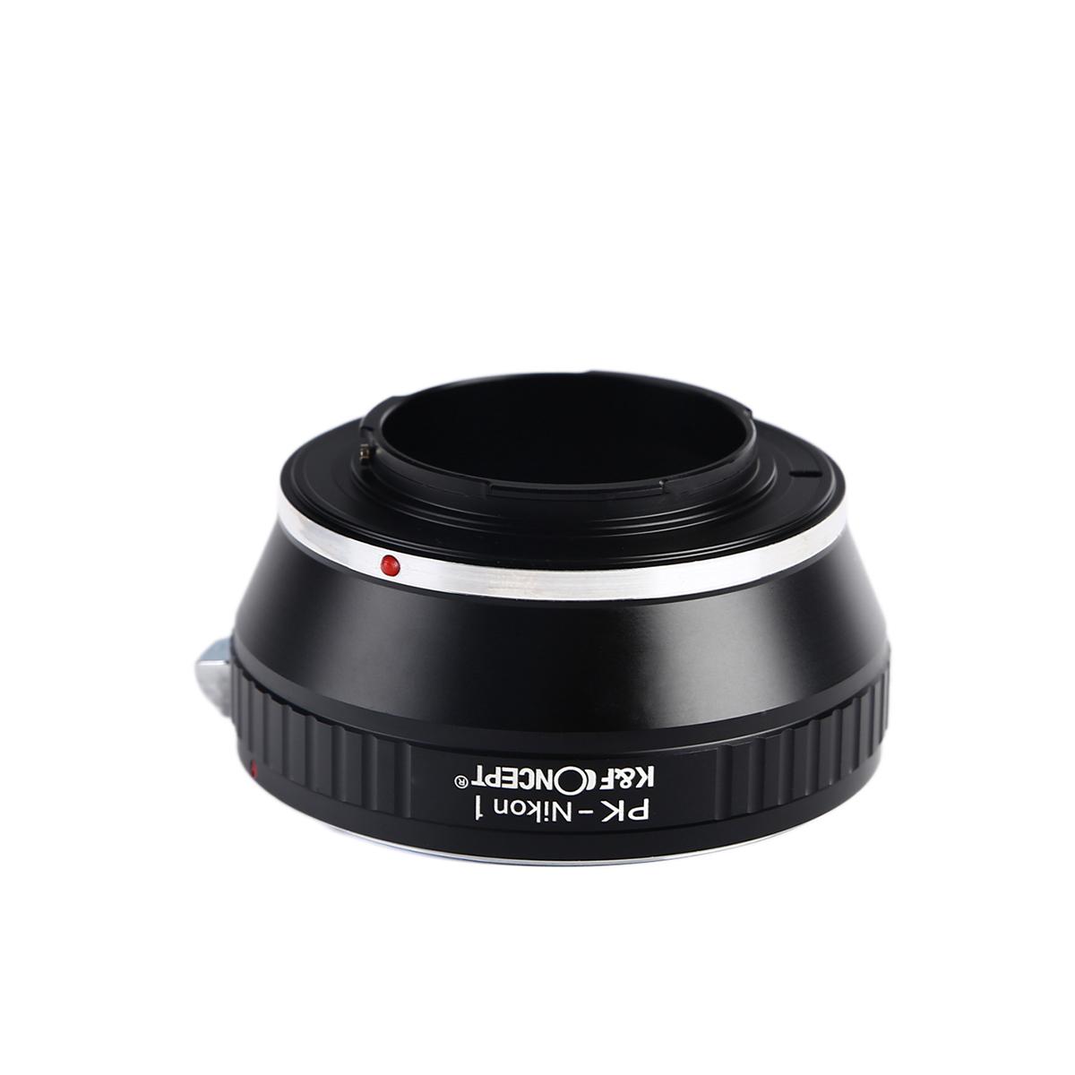 PK-Nikon1 Lens Adapter Handmatige Focus Compatibele Pentax K Lenzen voor Nikon 1 Camera Lichaam