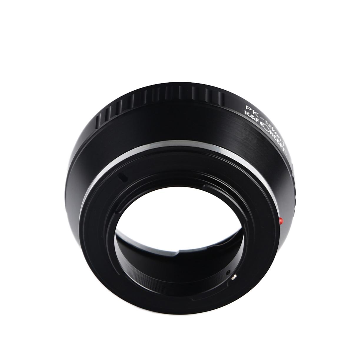 PK-Nikon1 Lens Adapter Handmatige Focus Compatibele Pentax K Lenzen voor Nikon 1 Camera Lichaam