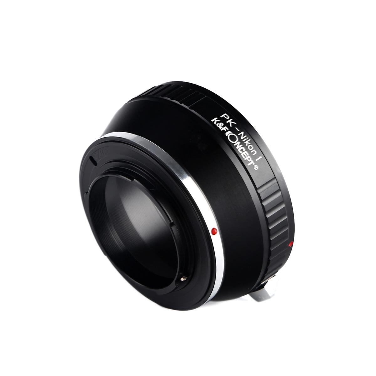 PK-Nikon1 Lens Adapter Handmatige Focus Compatibele Pentax K Lenzen voor Nikon 1 Camera Lichaam