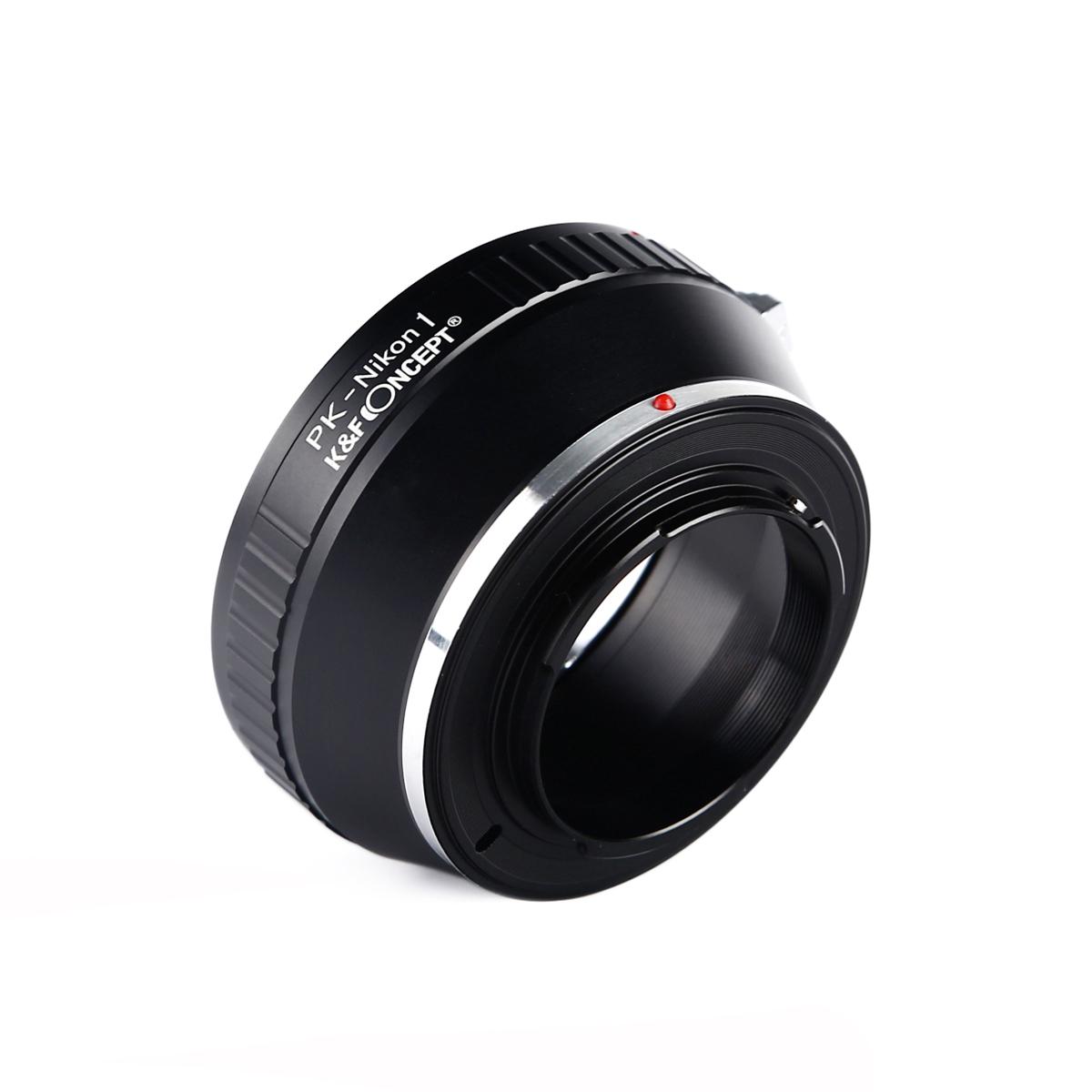 PK-Nikon1 Lens Adapter Handmatige Focus Compatibele Pentax K Lenzen voor Nikon 1 Camera Lichaam
