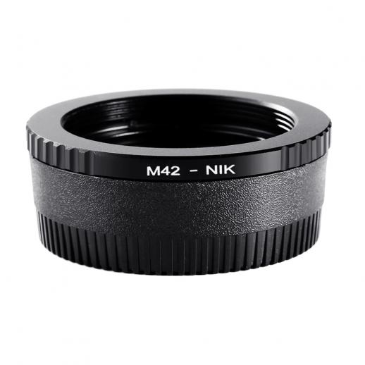 M42 Linser til Nikon Kamera Adapter med optisk glas