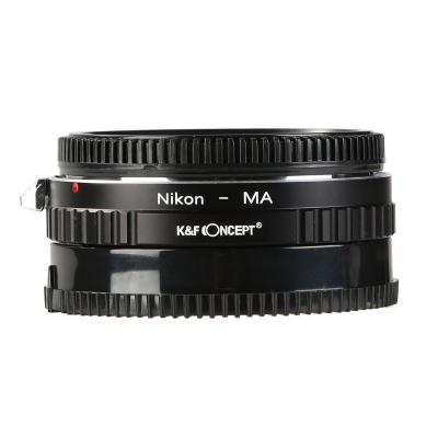 Nikon F Linser til Minolta A / Sony A Mount Kamera Adapter med optisk glas