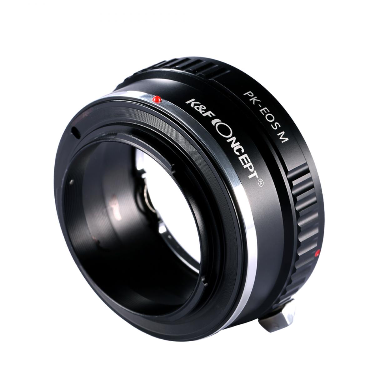 PK-EOS M Lens Adapter Handmatige Focus Compatibele Pentax K Lenzen voor Canon EOS M Camera Lichaam