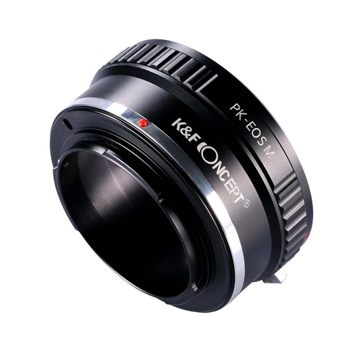 PK-EOS M Lens Adapter Handmatige Focus Compatibele Pentax K Lenzen voor Canon EOS M Camera Lichaam