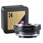 K&F Concept Adattatore per Obiettivi Canon EF a Fotocamere Canon EOS M