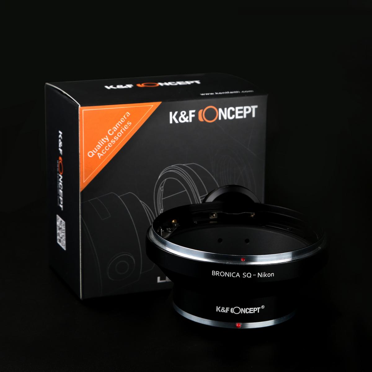 Bronica SQ Objektiv til Nikon Kamera Adapter med stativfeste