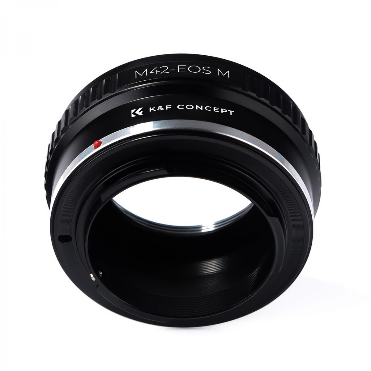 M42-EOS M Lens Adapter Handmatige Focus Compatibele M42 Lenzen voor Canon EOS M Camera Lichaam