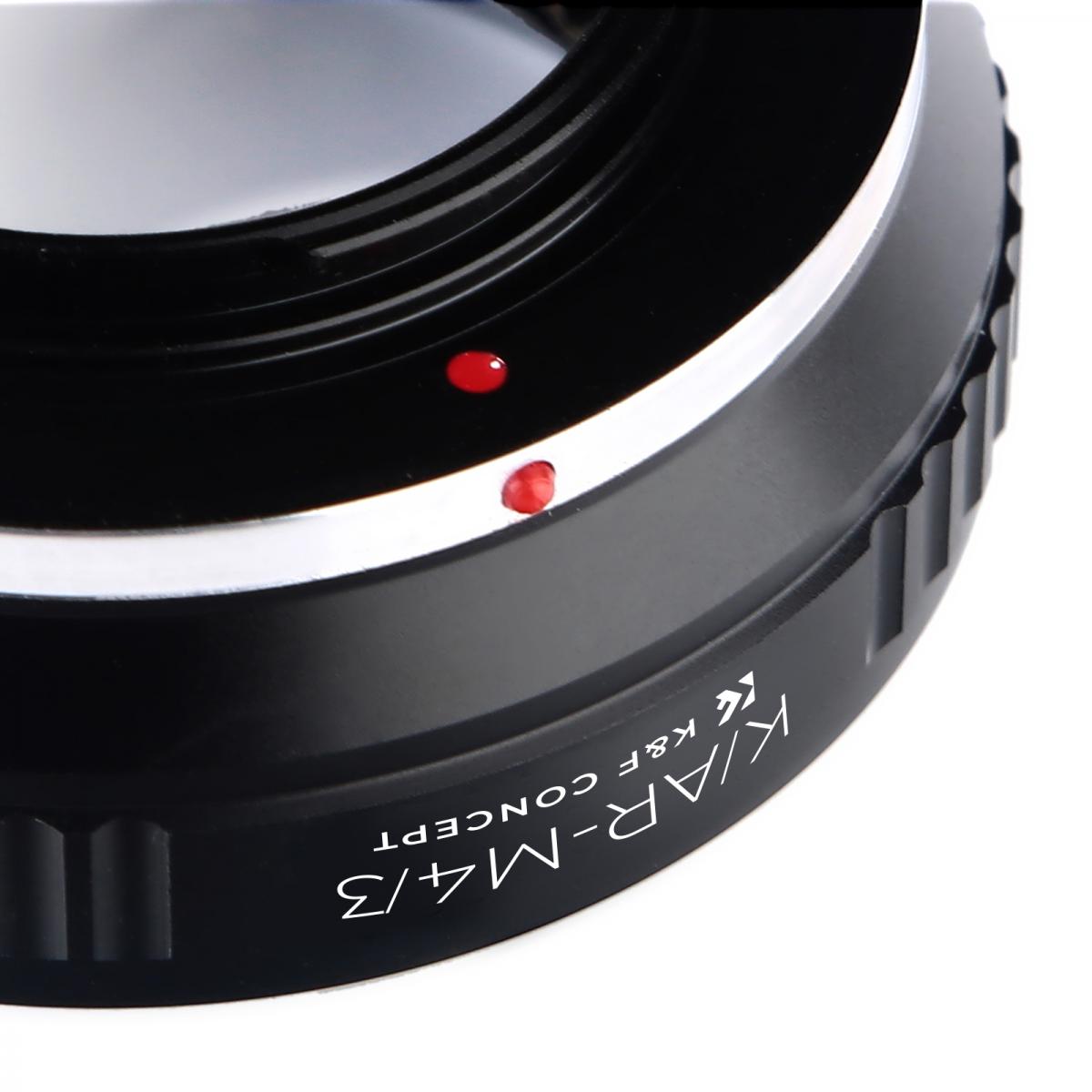 Konica-M4/3 Lens Adapter Handmatige Focus Compatibele Konica AR Lenzen voor M43 MFT Camera Lichaam