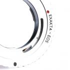 Adattatore per Obiettivi Exakta a Fotocamere Canon EF